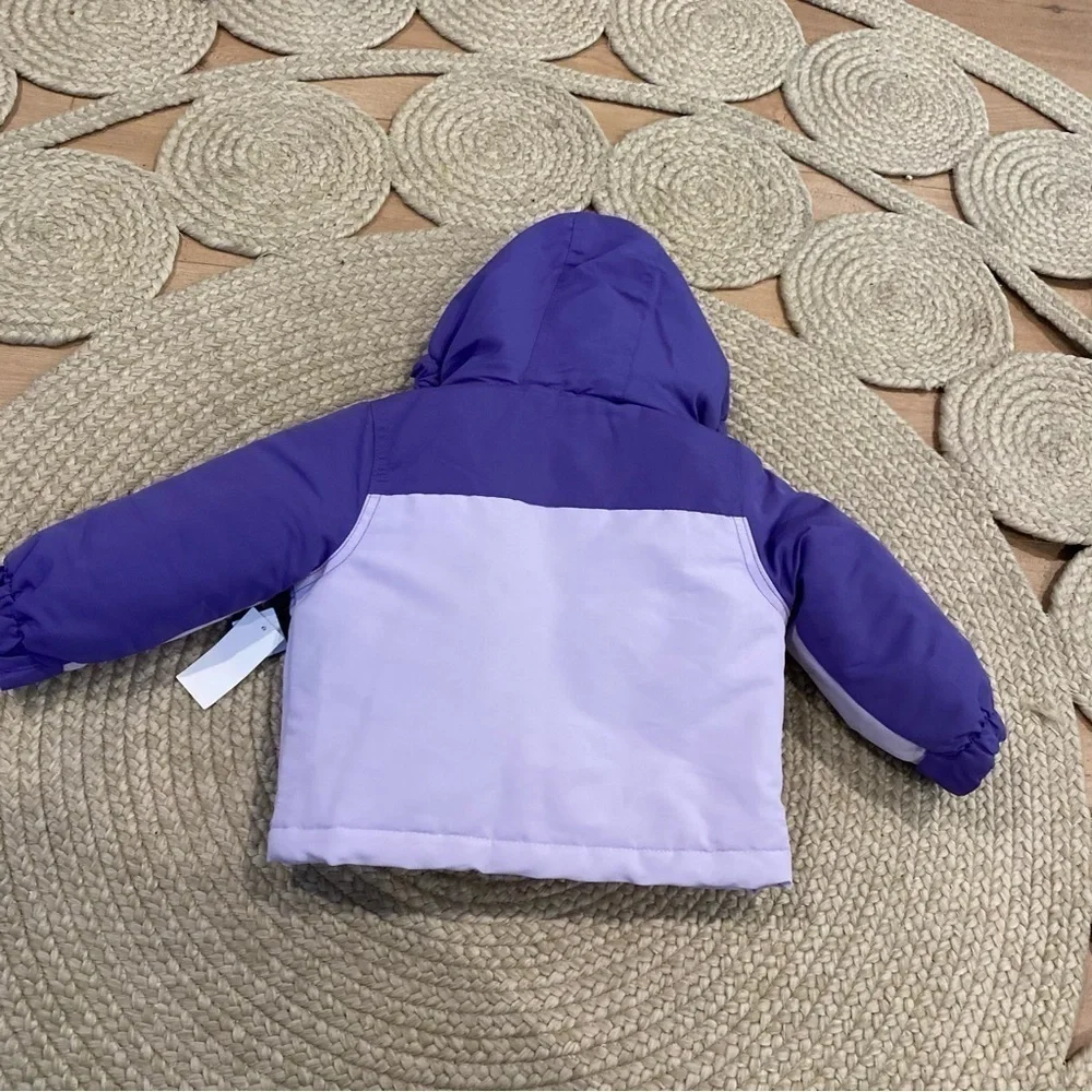 Roebuck & Co. Girls 3 in 1 System Jacket Pink / Purple NWT 12 months waterproof